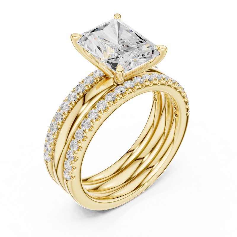 Ladies Ring DDLR-950@7 - Yellow Gold - Image