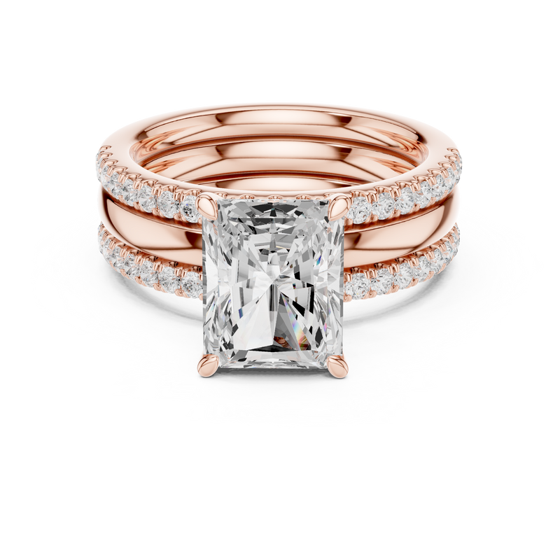 Ladies Ring DDLR-950@7 - Rose Gold - Image