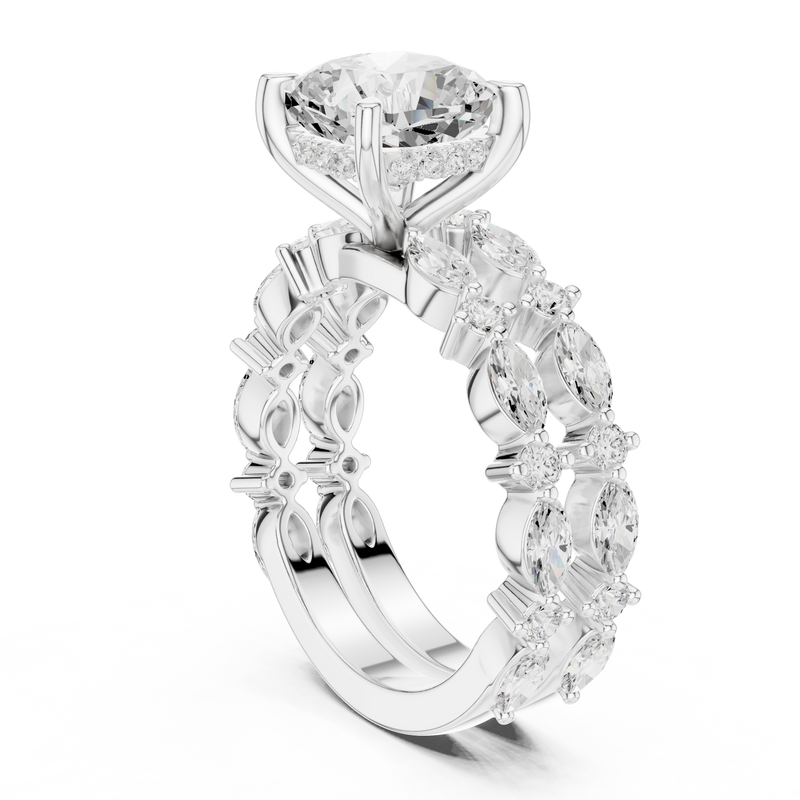 Ladies Ring DDLR-951 - White Gold - Image