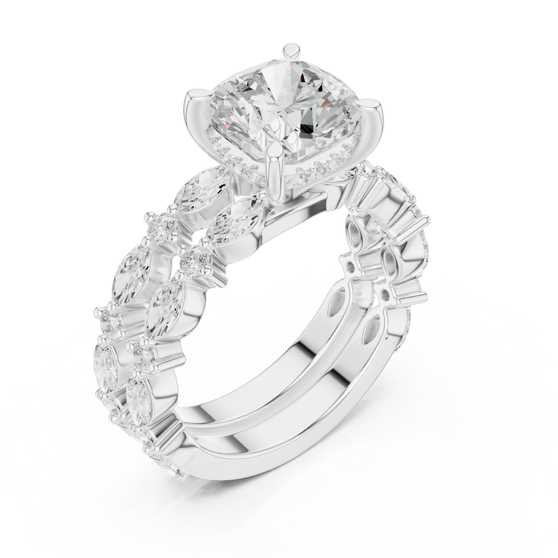 Ladies Ring DDLR-951 - White Gold - Image