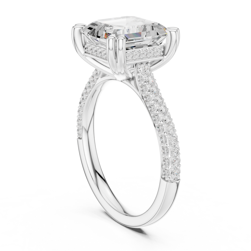 Ladies Ring DDLR-952@7 - White Gold - Image