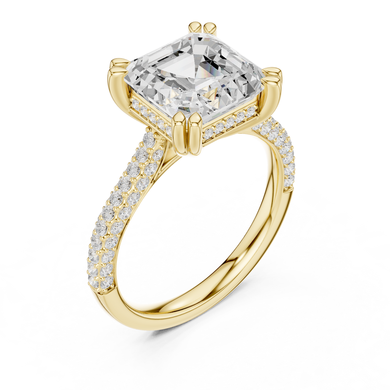 Ladies Ring DDLR-952@7 - Yellow Gold - Image