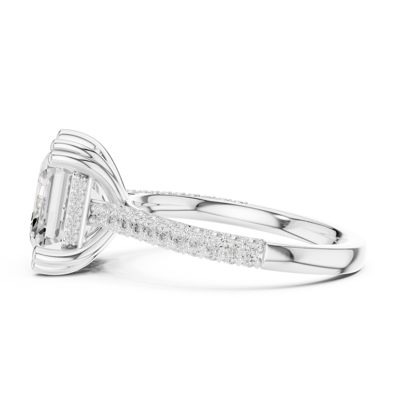 Ladies Ring DDLR-952@7 - White Gold - Image