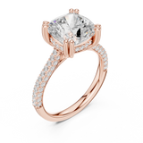 Ladies Ring DDLR-953@7 - Rose Gold - Image