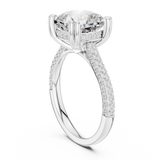 Ladies Ring DDLR-953@7 - White Gold - Image