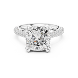 Ladies Ring DDLR-953@7 - White Gold - Image