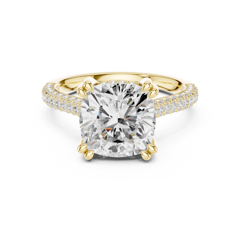 Ladies Ring DDLR-953@7 - Yellow Gold - Image