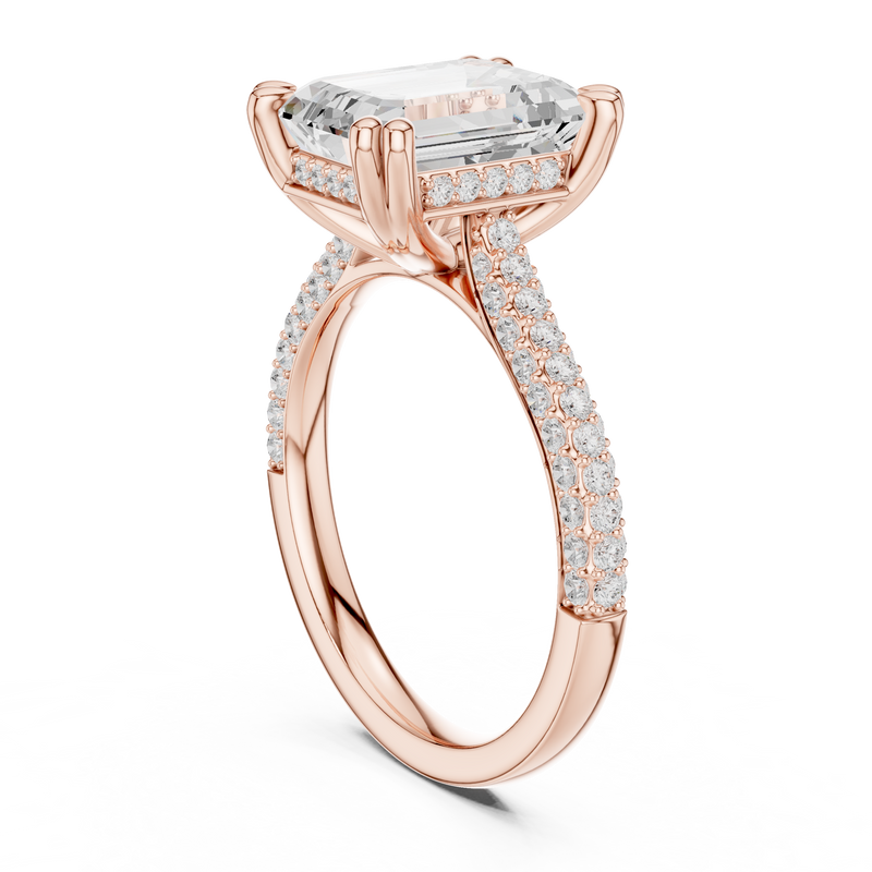 Ladies Ring DDLR-954@7 - Rose Gold - Image