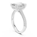 Ladies Ring DDLR-954@7 - White Gold - Image