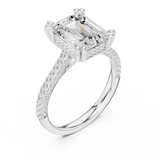 Ladies Ring DDLR-954@7 - White Gold - Image