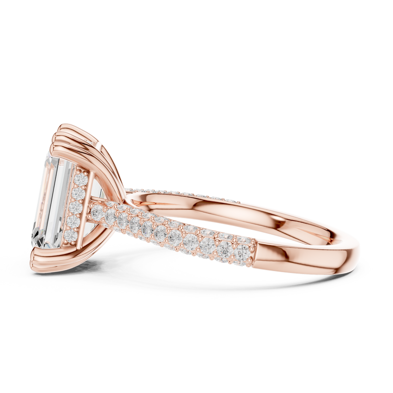 Ladies Ring DDLR-954@7 - Rose Gold - Image