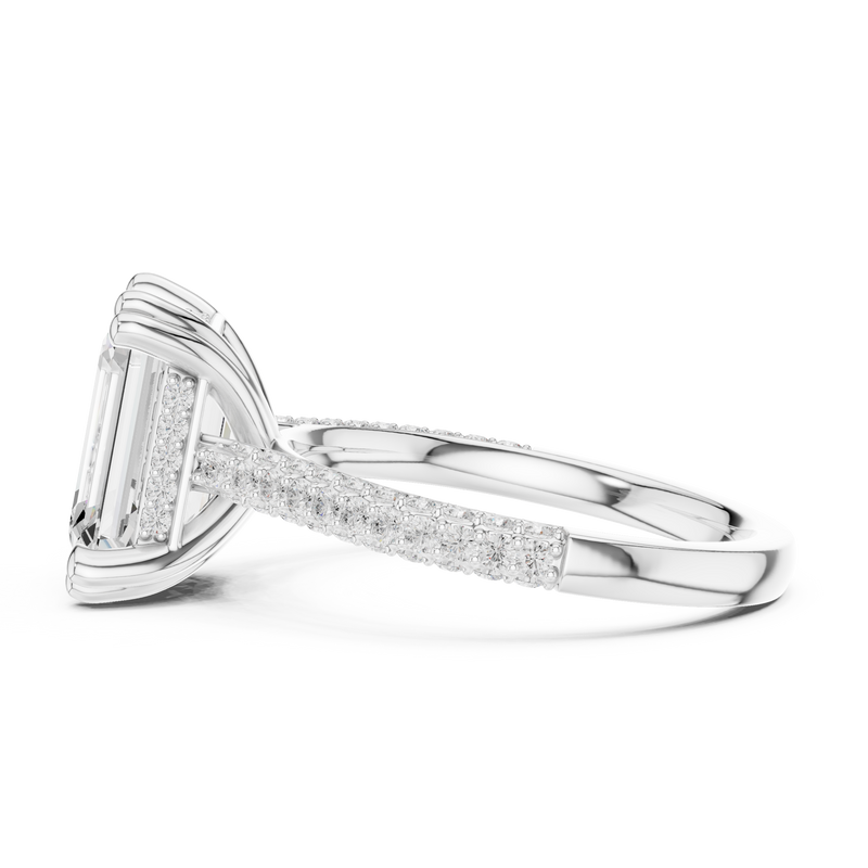 Ladies Ring DDLR-954@7 - White Gold - Image