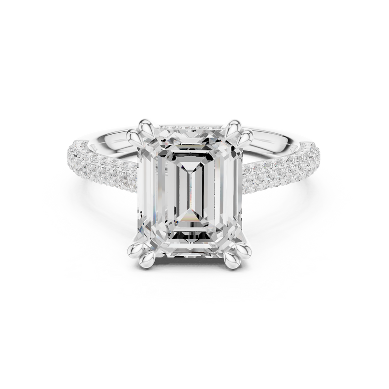 Ladies Ring DDLR-954@7 - White Gold - Image