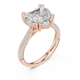 Ladies Ring DDLR-955@7 - Rose Gold - Image