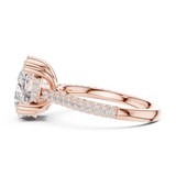 Ladies Ring DDLR-955@7 - Rose Gold - Image