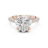 Ladies Ring DDLR-955@7 - Rose Gold - Image
