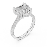 Ladies Ring DDLR-955@7 - White Gold - Image