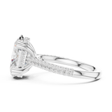 Ladies Ring DDLR-956@7 - White Gold - Image