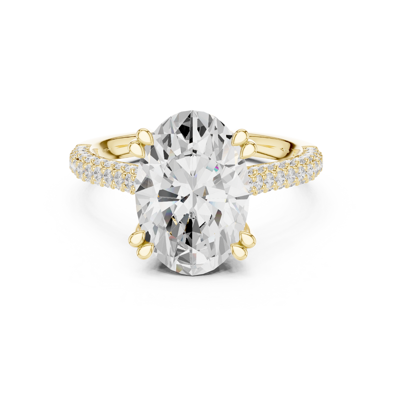 Ladies Ring DDLR-956@7 - Yellow Gold - Image
