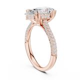 Ladies Ring DDLR-957@7 - Rose Gold - Image