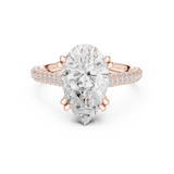 Ladies Ring DDLR-957@7 - Rose Gold - Image