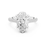 Ladies Ring DDLR-957@7 - White Gold - Image