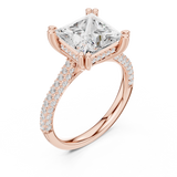 Ladies Ring DDLR-958@7 - Rose Gold - Image