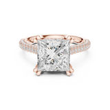 Ladies Ring DDLR-958@7 - Rose Gold - Image