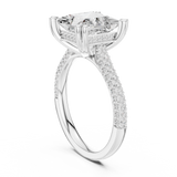 Ladies Ring DDLR-958@7 - White Gold - Image