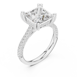 Ladies Ring DDLR-958@7 - White Gold - Image