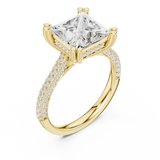 Ladies Ring DDLR-958@7 - Yellow Gold - Image