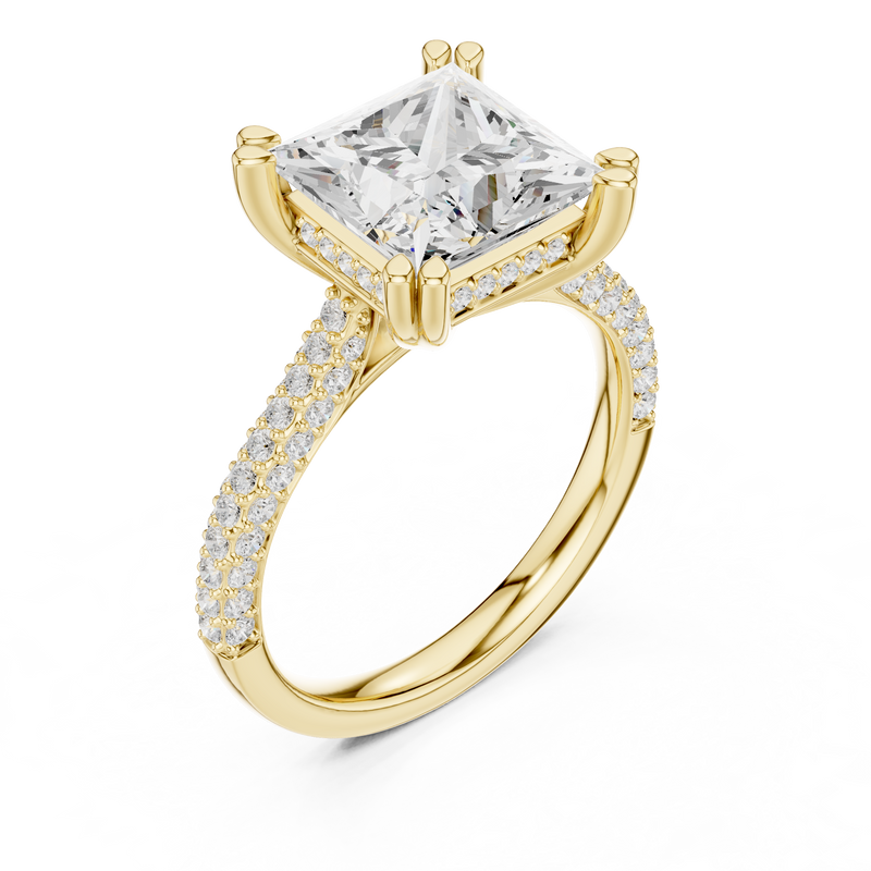 Ladies Ring DDLR-958@7 - Yellow Gold - Image
