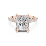 Ladies Ring DDLR-959@7 - Rose Gold - Image