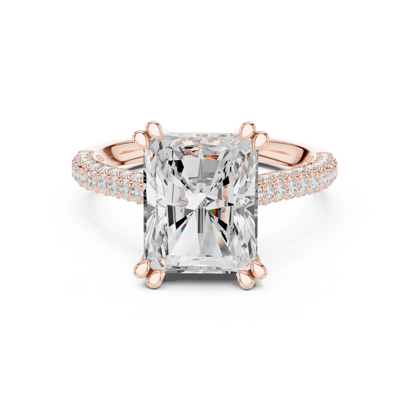 Ladies Ring DDLR-959@7 - Rose Gold - Image