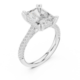 Ladies Ring DDLR-959@7 - White Gold - Image