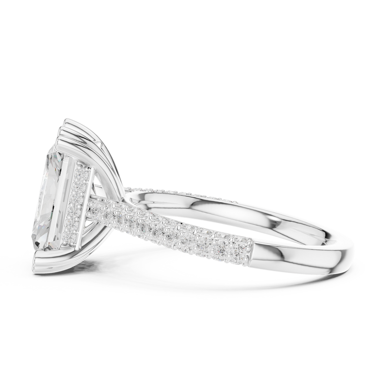 Ladies Ring DDLR-959@7 - White Gold - Image