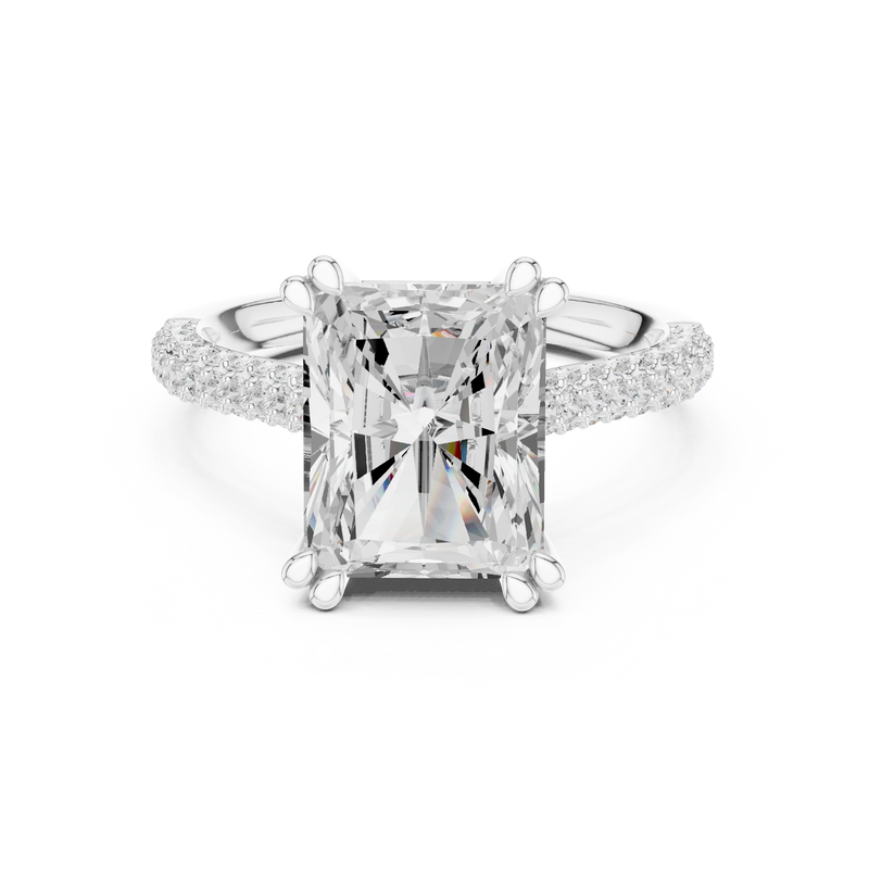Ladies Ring DDLR-959@7 - White Gold - Image
