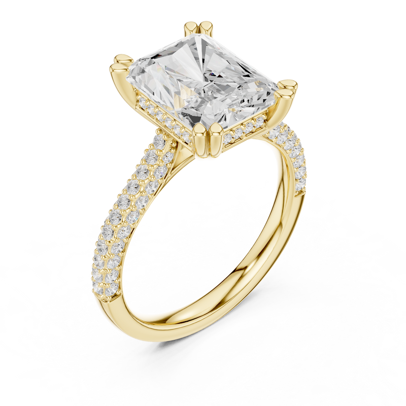 Ladies Ring DDLR-959@7 - Yellow Gold - Image