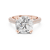 Ladies Ring DDLR-960@7 - Rose Gold - Image