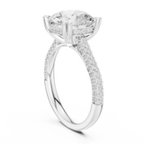 Ladies Ring DDLR-960@7 - White Gold - Image