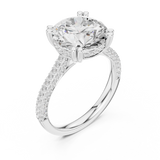 Ladies Ring DDLR-960@7 - White Gold - Image