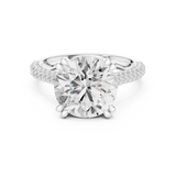 Ladies Ring DDLR-960@7 - White Gold - Image
