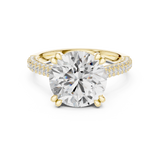Ladies Ring DDLR-960@7 - Yellow Gold - Image