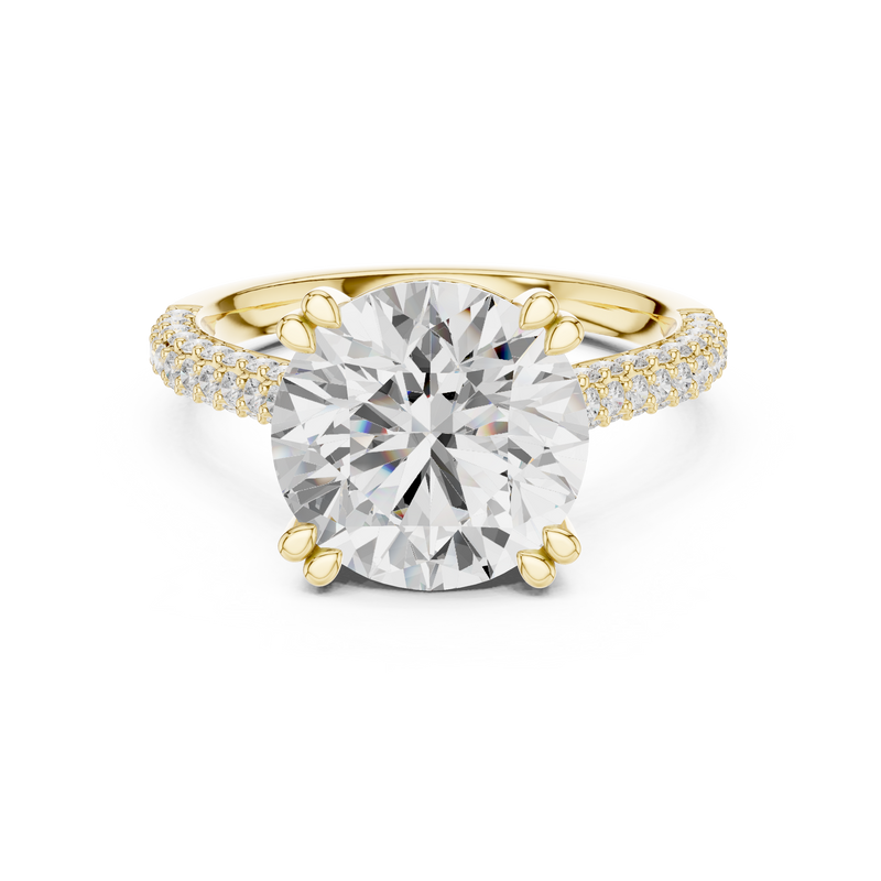 Ladies Ring DDLR-960@7 - Yellow Gold - Image