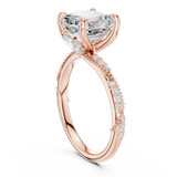 Ladies Ring DDLR-961@7 - Rose Gold - Image