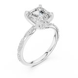 Ladies Ring DDLR-961@7 - White Gold - Image