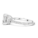 Ladies Ring DDLR-961@7 - White Gold - Image