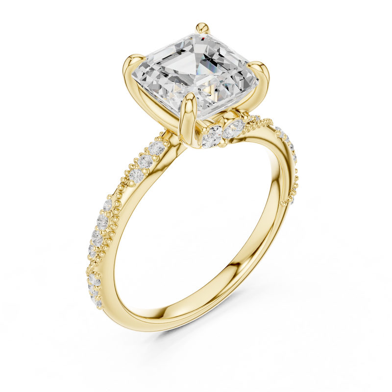 Ladies Ring DDLR-961@7 - Yellow Gold - Image
