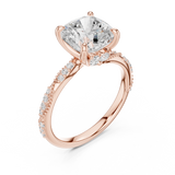 Ladies Ring DDLR-962@7 - Rose Gold - Image