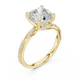 Ladies Ring DDLR-962@7 - Yellow Gold - Image
